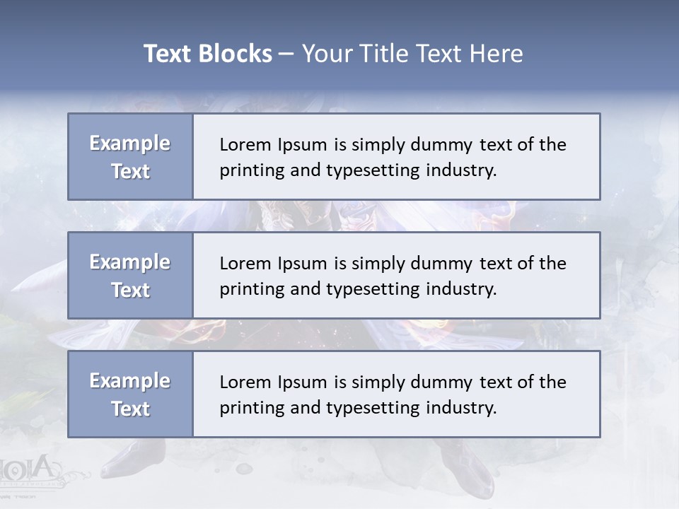 A Man With A Sword In His Hand Powerpoint Presentation PowerPoint Template