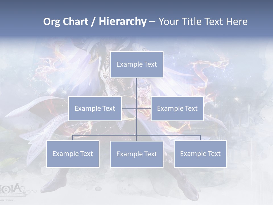 A Man With A Sword In His Hand Powerpoint Presentation PowerPoint Template