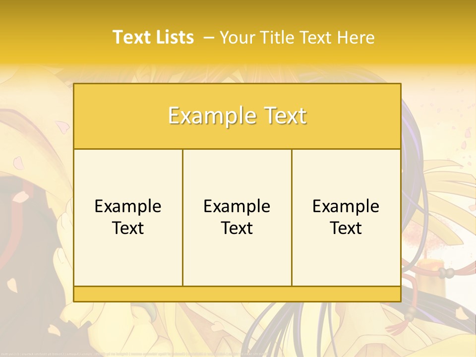 A Couple Kissing In Front Of A Yellow Background PowerPoint Template