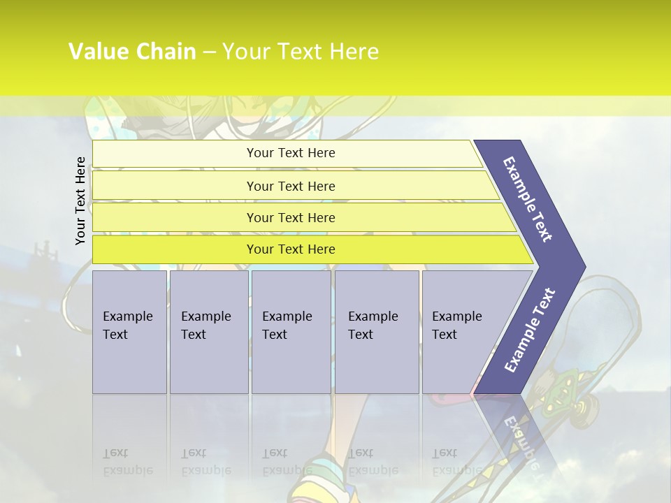 A Person On A Skateboard In The Air PowerPoint Template