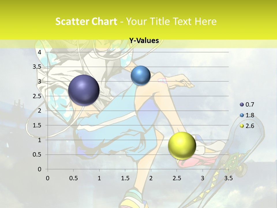 A Person On A Skateboard In The Air PowerPoint Template