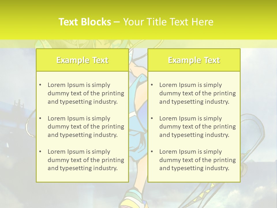 A Person On A Skateboard In The Air PowerPoint Template