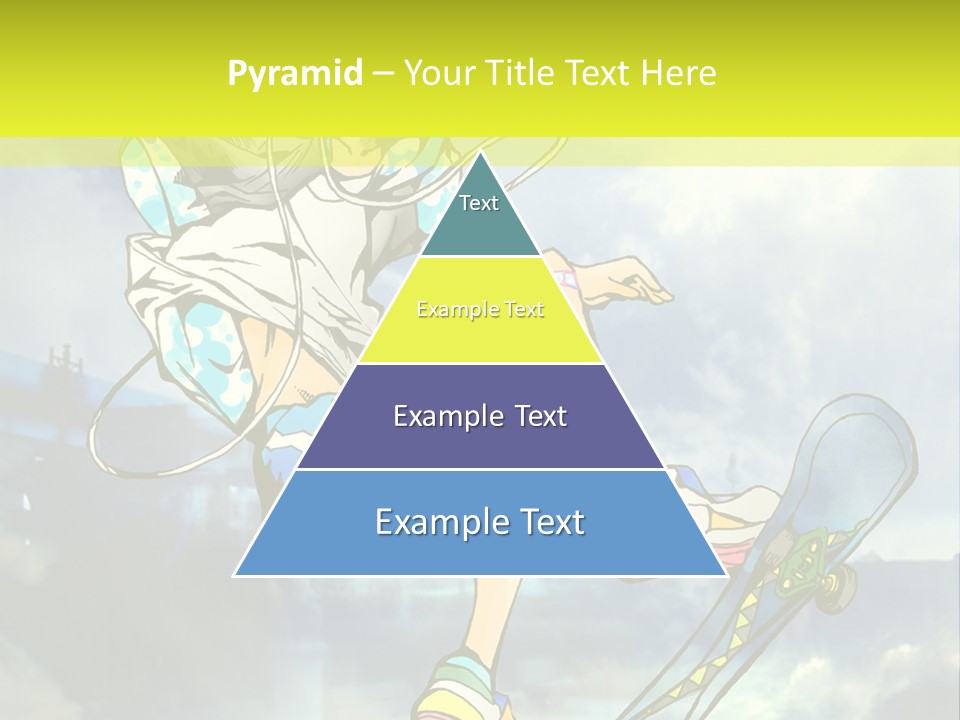 A Person On A Skateboard In The Air PowerPoint Template