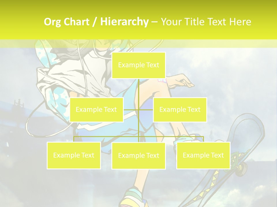 A Person On A Skateboard In The Air PowerPoint Template