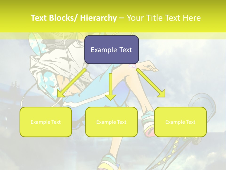 A Person On A Skateboard In The Air PowerPoint Template