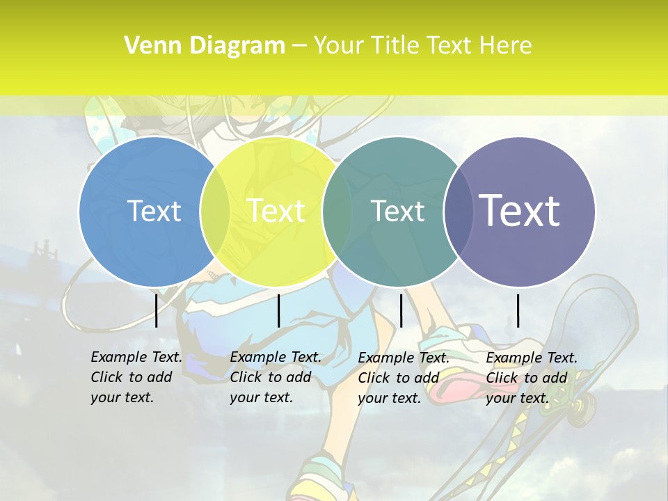 A Person On A Skateboard In The Air PowerPoint Template