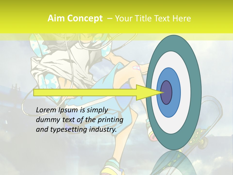 A Person On A Skateboard In The Air PowerPoint Template