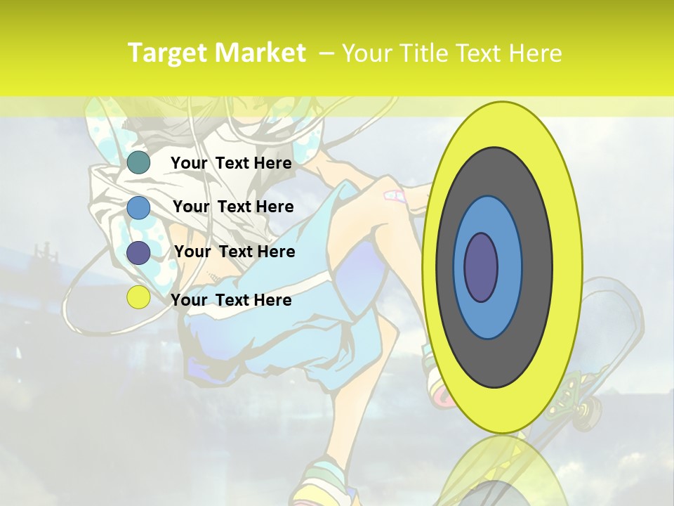 A Person On A Skateboard In The Air PowerPoint Template