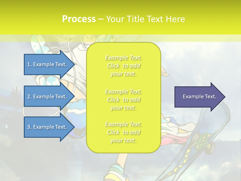 A Person On A Skateboard In The Air PowerPoint Template