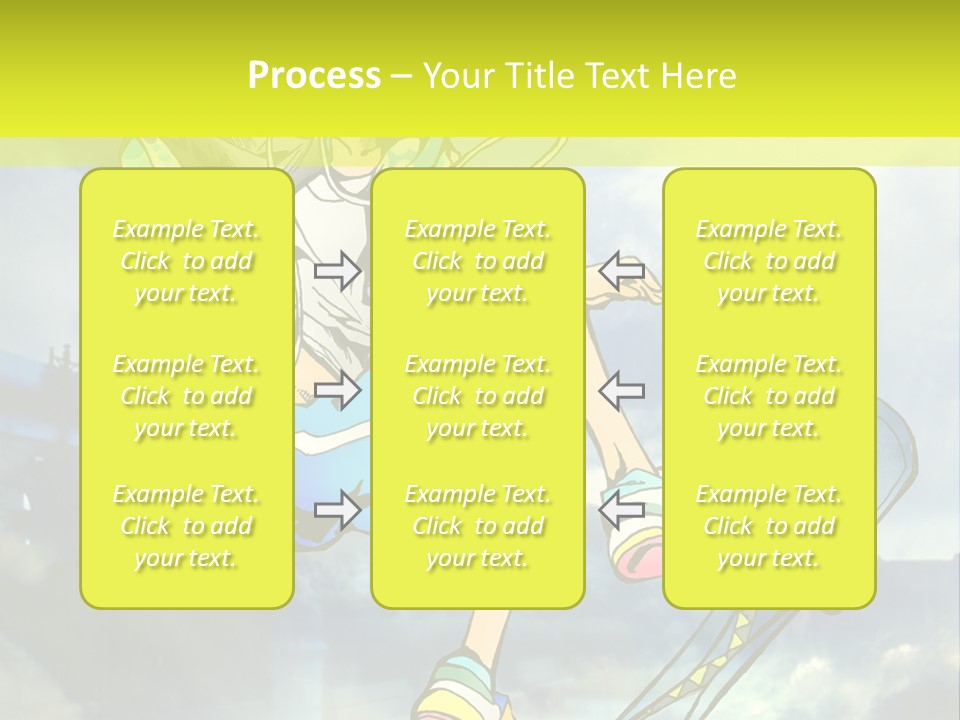 A Person On A Skateboard In The Air PowerPoint Template