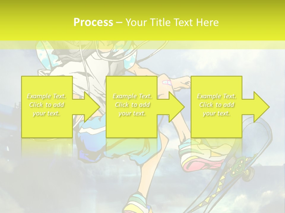 A Person On A Skateboard In The Air PowerPoint Template