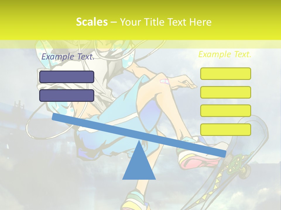 A Person On A Skateboard In The Air PowerPoint Template