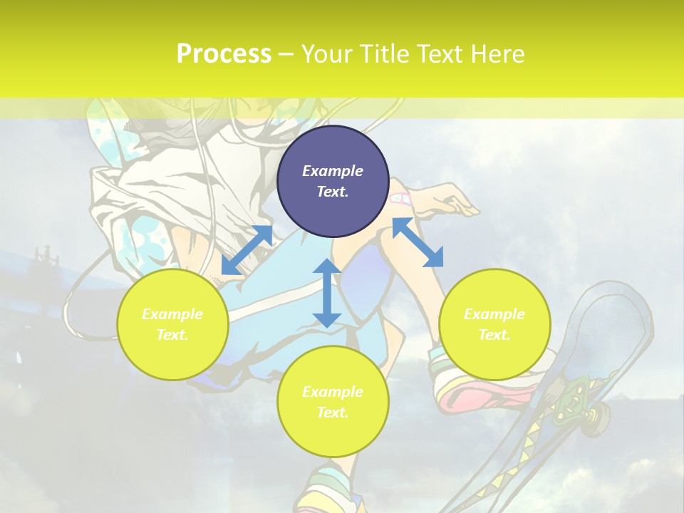 A Person On A Skateboard In The Air PowerPoint Template