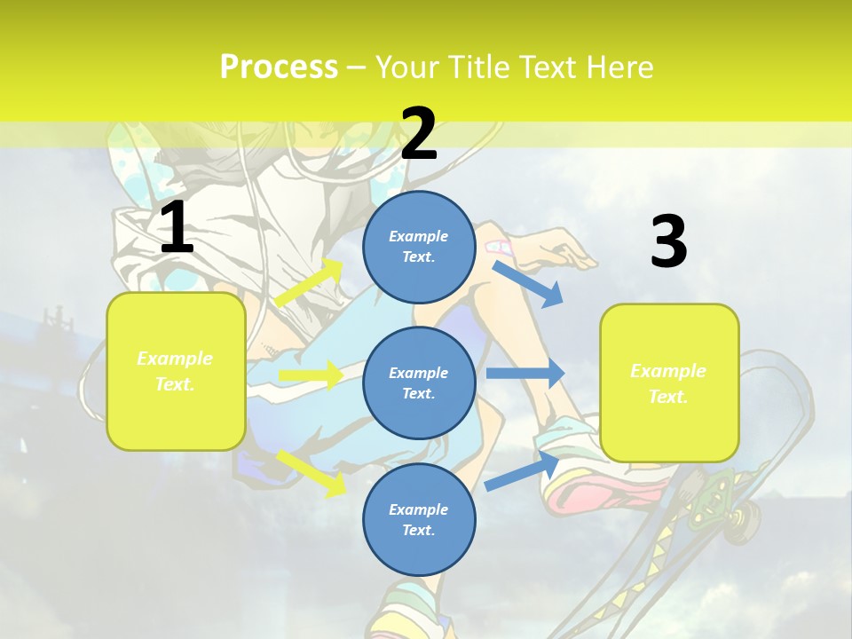 A Person On A Skateboard In The Air PowerPoint Template