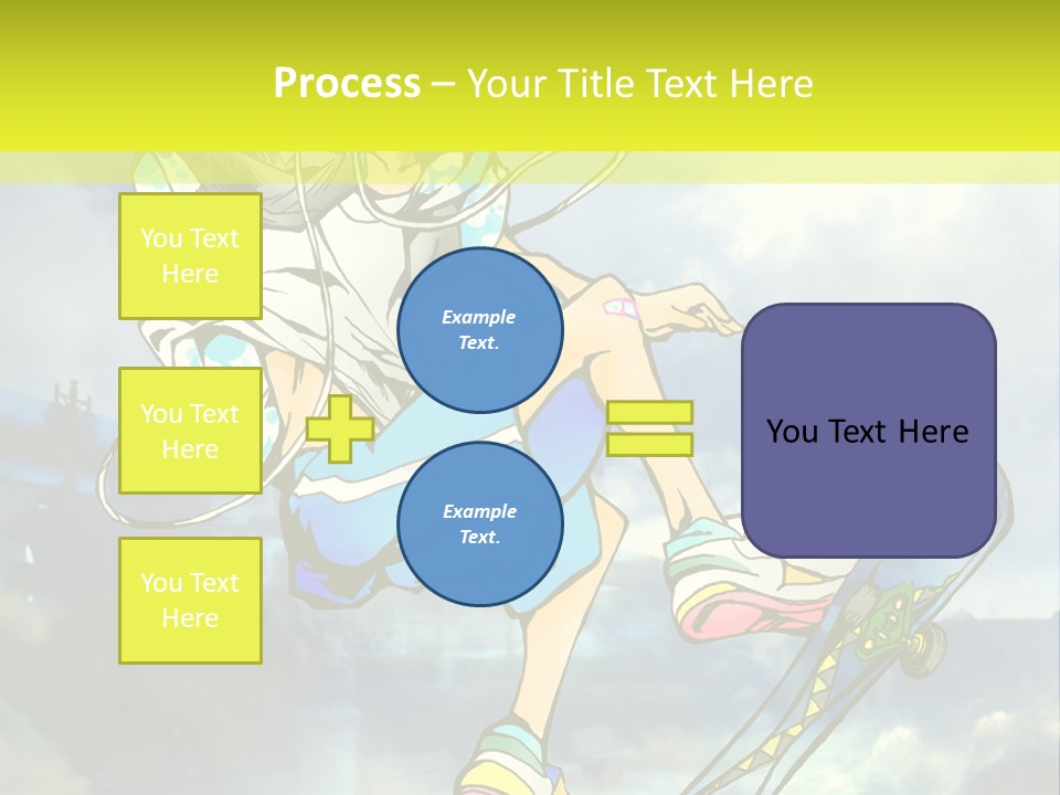 A Person On A Skateboard In The Air PowerPoint Template