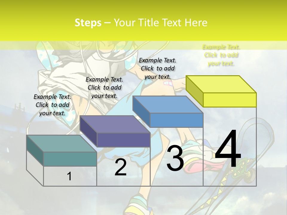 A Person On A Skateboard In The Air PowerPoint Template