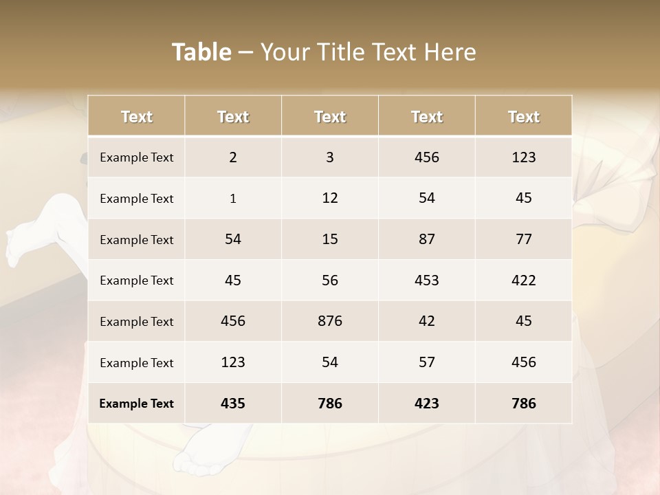 A Woman Laying On A Bed In A Room PowerPoint Template