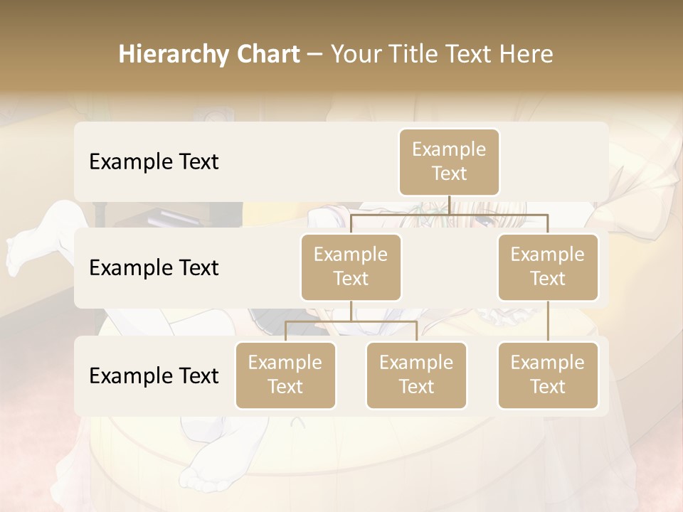 A Woman Laying On A Bed In A Room PowerPoint Template