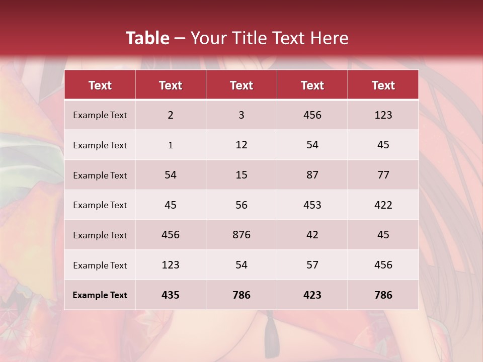 A Woman In A Kimono Sitting On A Bed PowerPoint Template