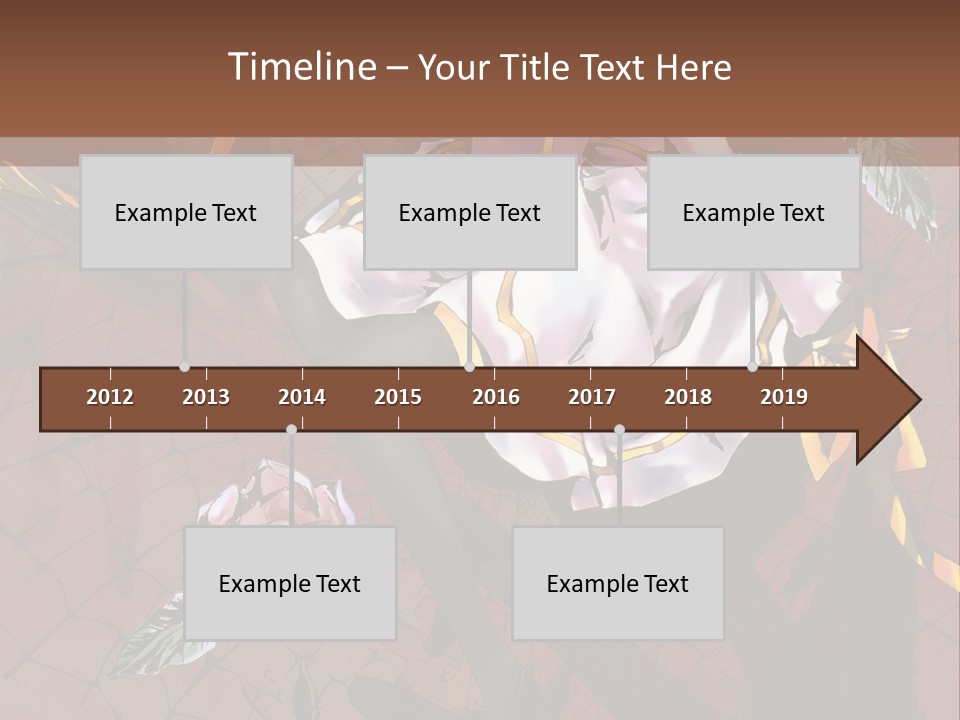 A Woman Sitting On A Chair With Roses In Her Hand PowerPoint Template