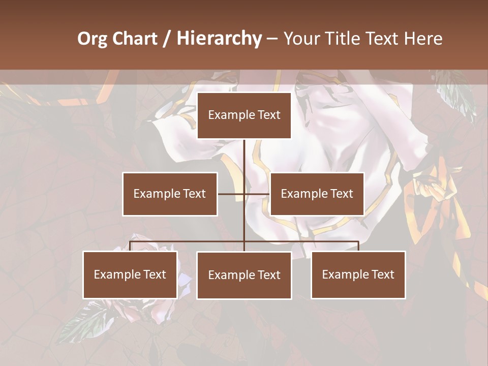 A Woman Sitting On A Chair With Roses In Her Hand PowerPoint Template