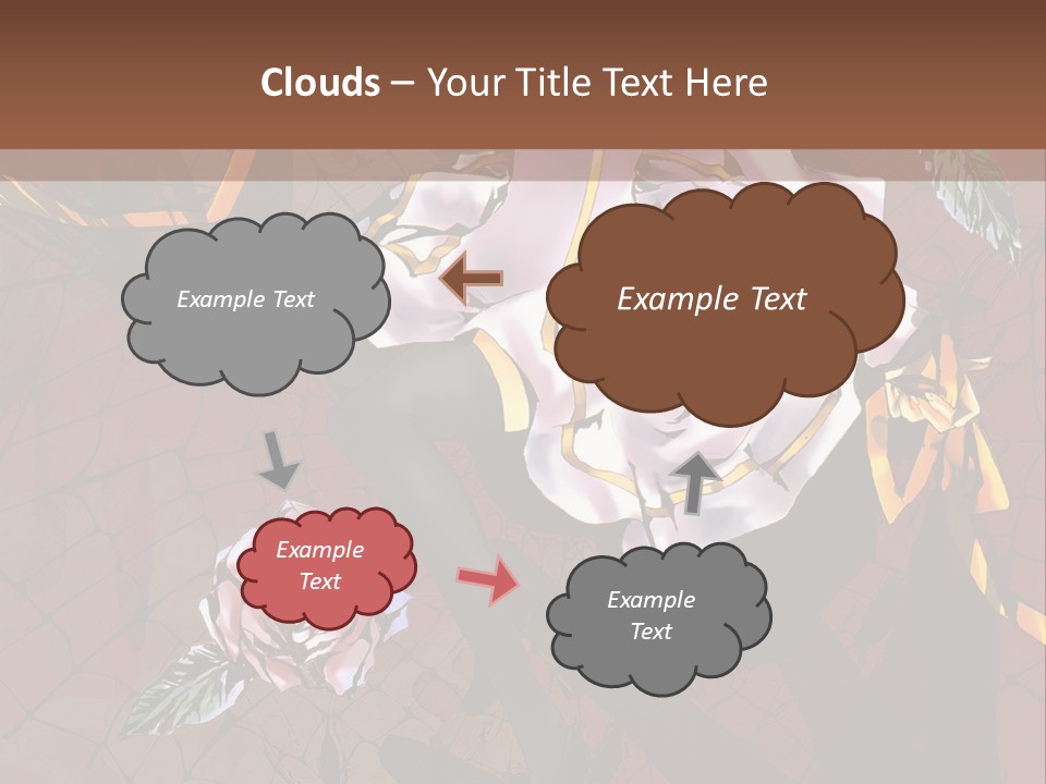 A Woman Sitting On A Chair With Roses In Her Hand PowerPoint Template