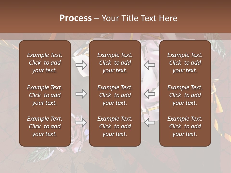 A Woman Sitting On A Chair With Roses In Her Hand PowerPoint Template