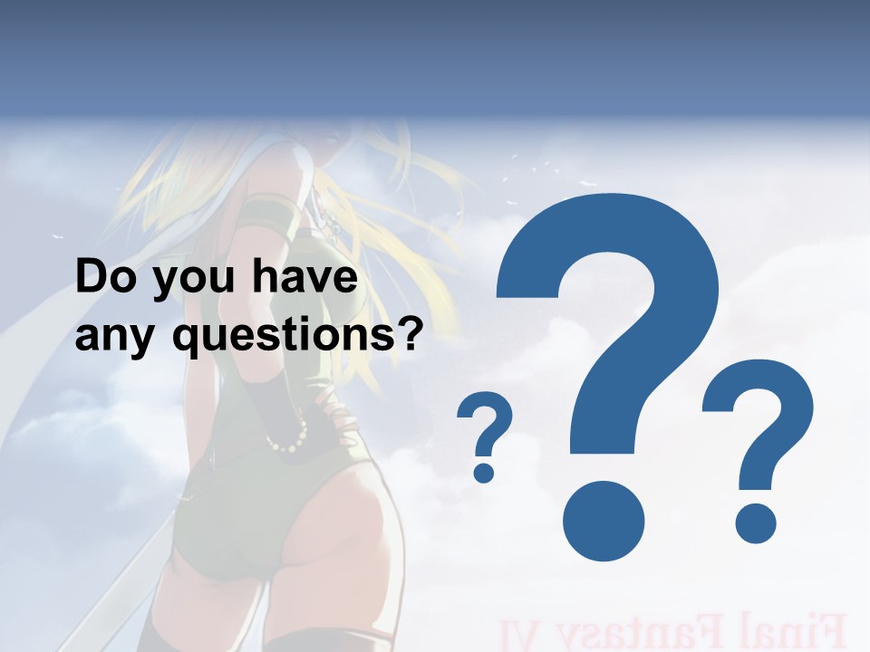 A Woman In A Green Dress Is Standing In The Sky PowerPoint Template