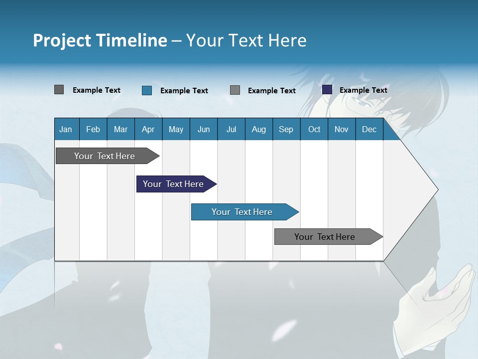 A Couple Of People Standing Next To Each Other PowerPoint Template