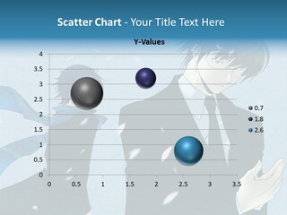 A Couple Of People Standing Next To Each Other PowerPoint Template