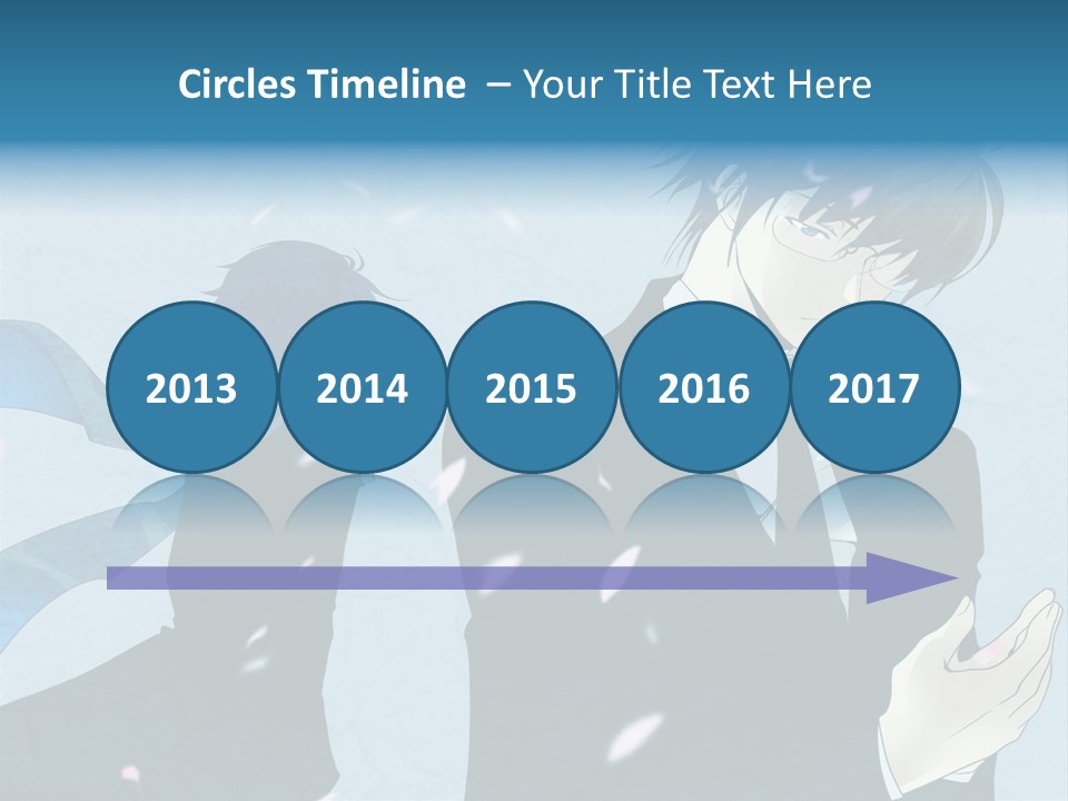 A Couple Of People Standing Next To Each Other PowerPoint Template