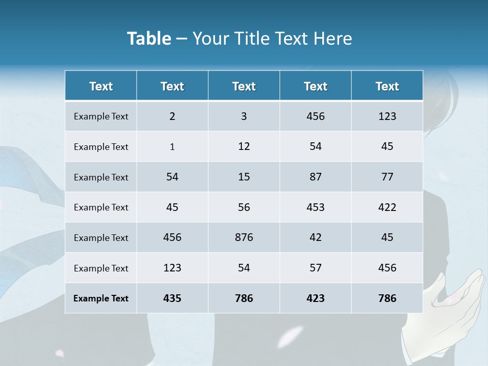 A Couple Of People Standing Next To Each Other PowerPoint Template