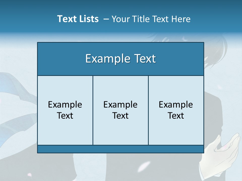 A Couple Of People Standing Next To Each Other PowerPoint Template