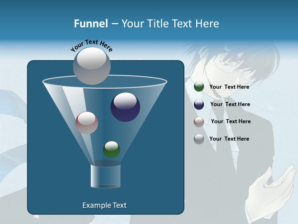 A Couple Of People Standing Next To Each Other PowerPoint Template