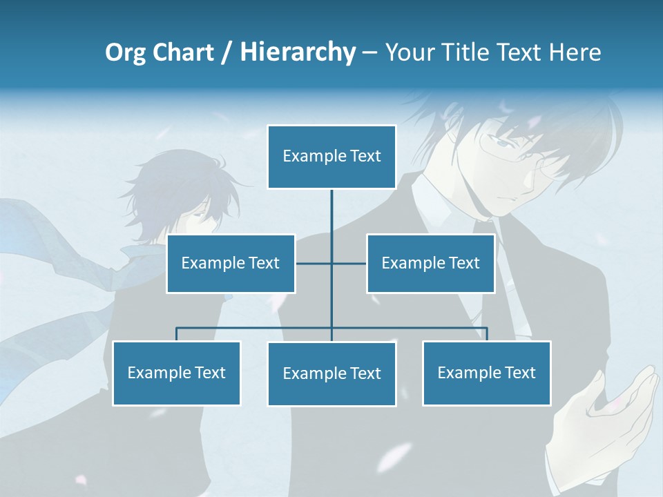 A Couple Of People Standing Next To Each Other PowerPoint Template