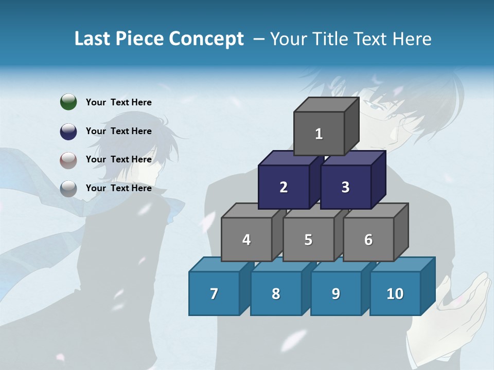 A Couple Of People Standing Next To Each Other PowerPoint Template