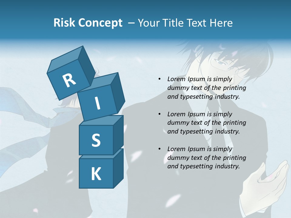 A Couple Of People Standing Next To Each Other PowerPoint Template