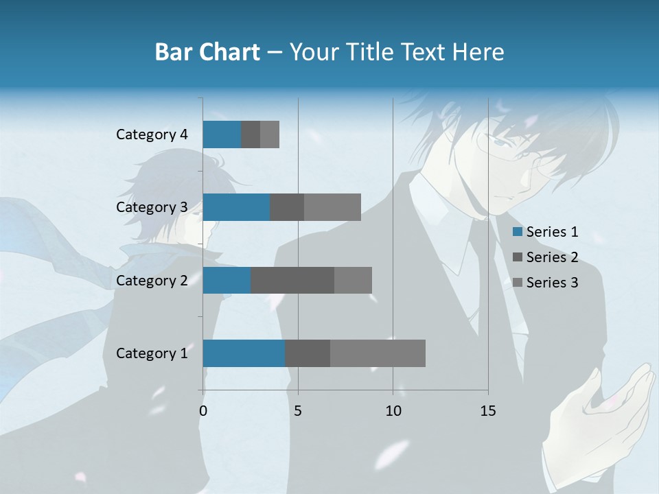 A Couple Of People Standing Next To Each Other PowerPoint Template
