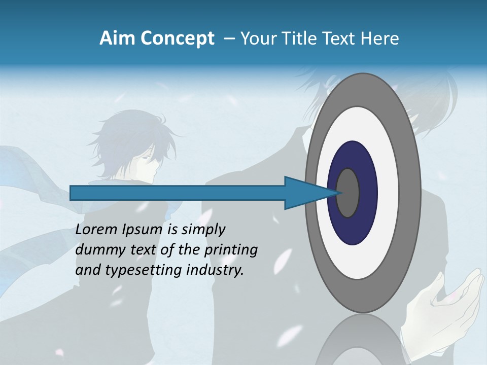 A Couple Of People Standing Next To Each Other PowerPoint Template