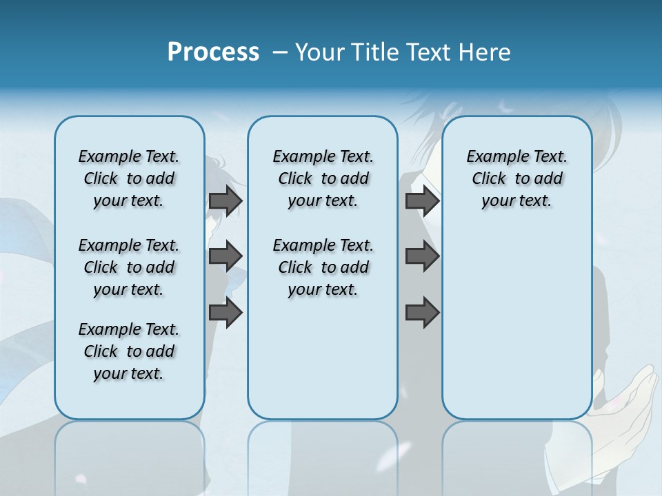 A Couple Of People Standing Next To Each Other PowerPoint Template