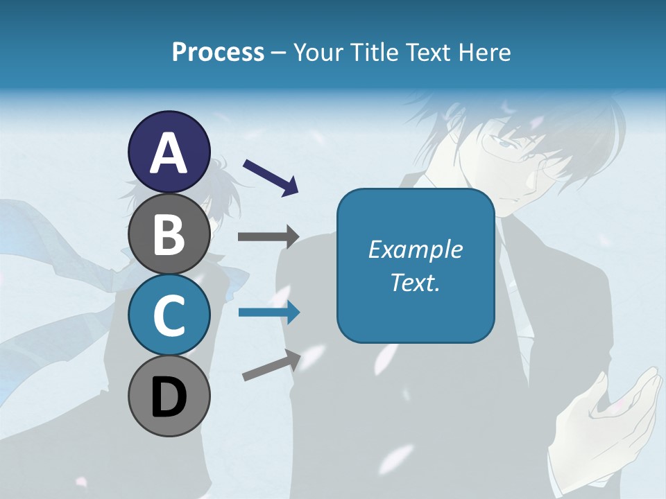A Couple Of People Standing Next To Each Other PowerPoint Template