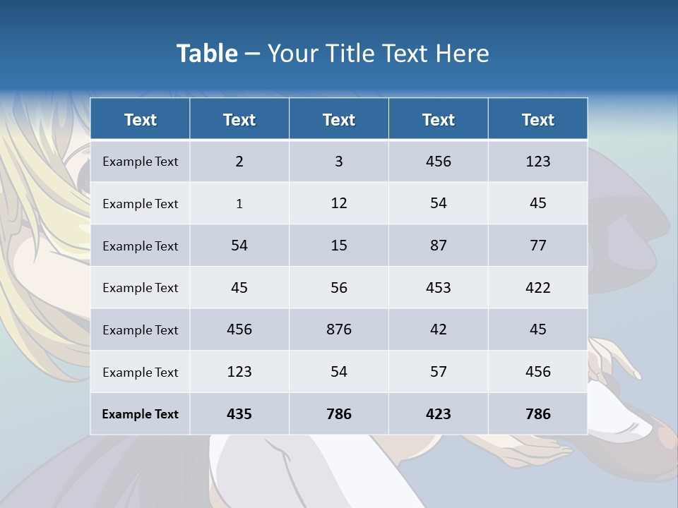 A Girl With Blonde Hair Is Sitting On The Ground PowerPoint Template