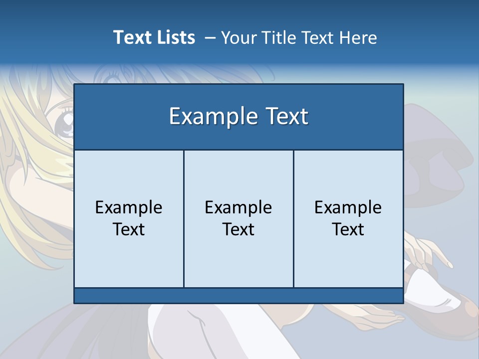 A Girl With Blonde Hair Is Sitting On The Ground PowerPoint Template