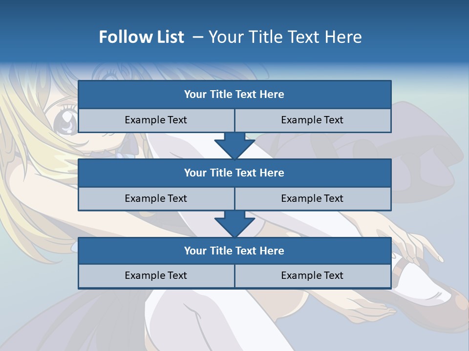 A Girl With Blonde Hair Is Sitting On The Ground PowerPoint Template