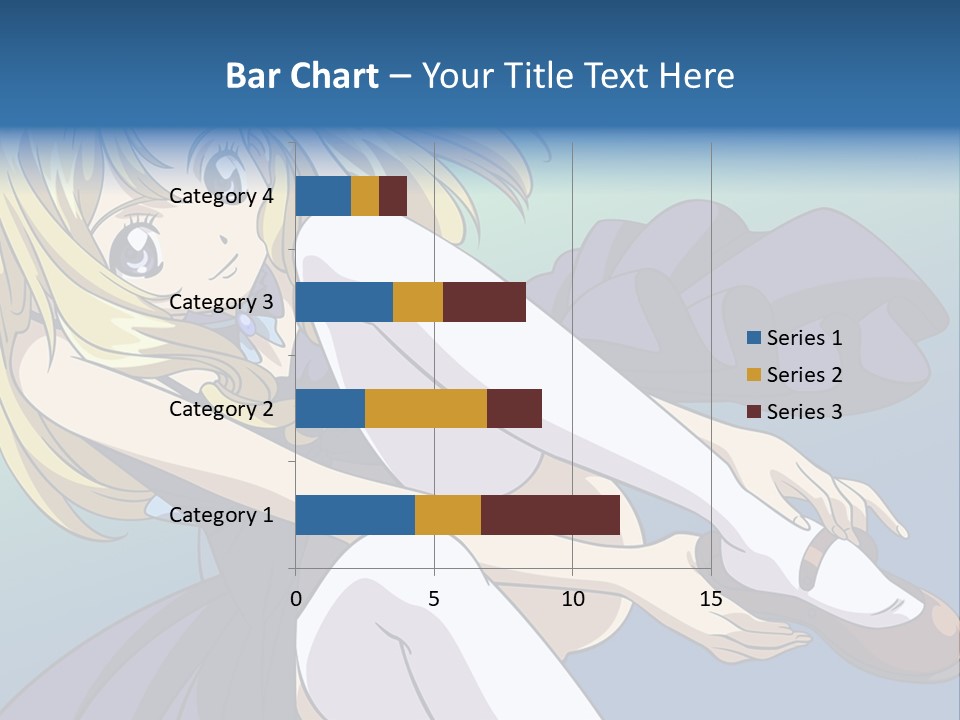 A Girl With Blonde Hair Is Sitting On The Ground PowerPoint Template