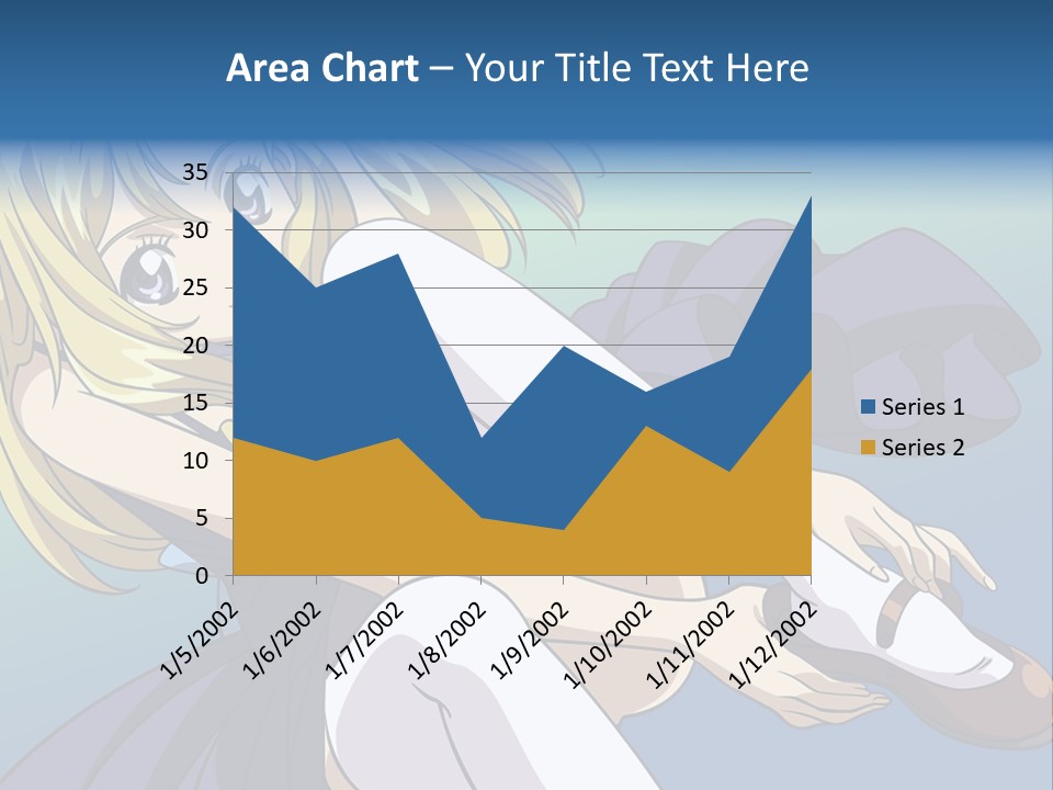 A Girl With Blonde Hair Is Sitting On The Ground PowerPoint Template