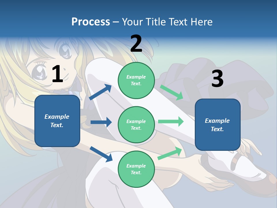 A Girl With Blonde Hair Is Sitting On The Ground PowerPoint Template