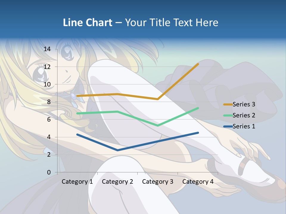 A Girl With Blonde Hair Is Sitting On The Ground PowerPoint Template
