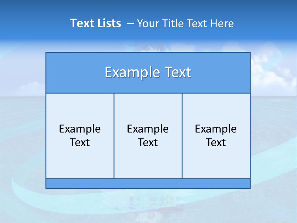 A Picture Of A Cartoon Character Floating In The Water PowerPoint Template