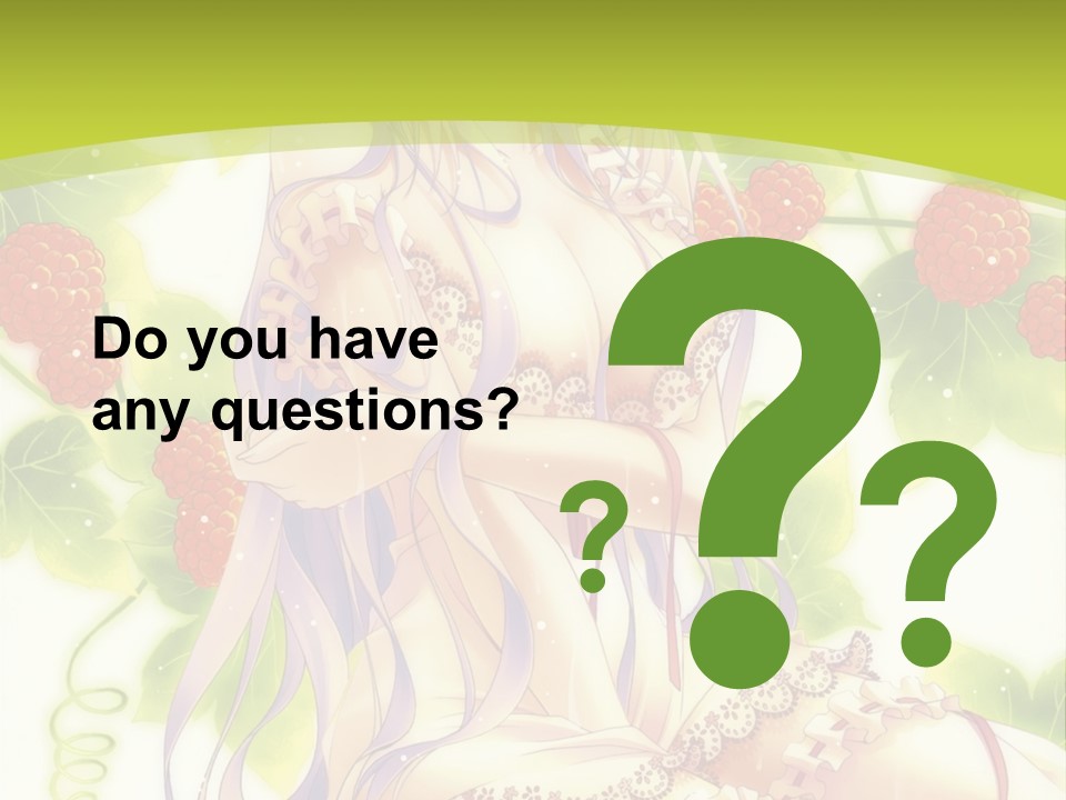 A Girl In A Pink Dress Sitting On A Green Background PowerPoint Template